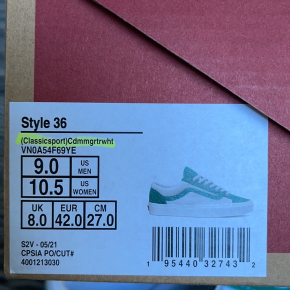 Vans Style 36 Classicsport MENS - Picture 16 of 16